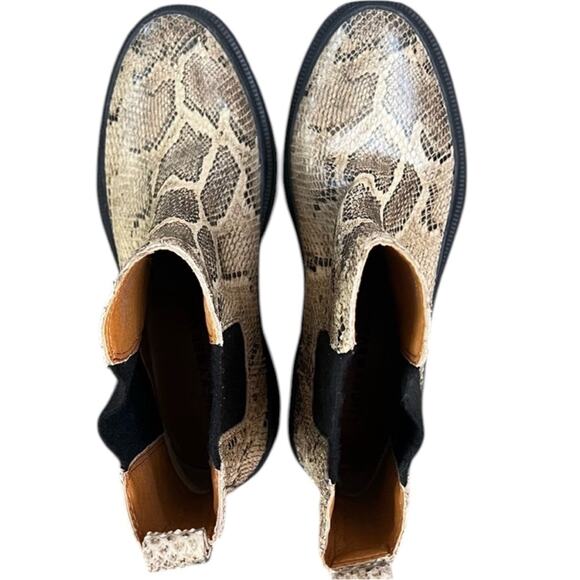 NWOT Women's Lucky Brand Ellerey Lug Leather Bootie - Sz 7.5 - Picture 4 of 6